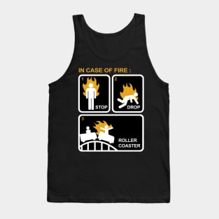 Stop Drop Roller Coaster Tank Top